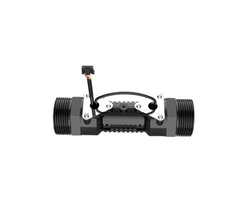 Piezo Ultrasonic Flow Sensor DN25 Liquid Flow Sensor With Ultrasonic Transceiver